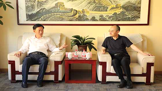 吉林省委常委、长春市委书记张志军一行莅临菠菜担保网 - 最权威的全网担保平台信息调研